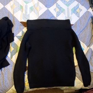 Off the shoulder sweater